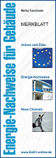 Merkblatt 2009: Energie-Nachweise f�r Geb�ude